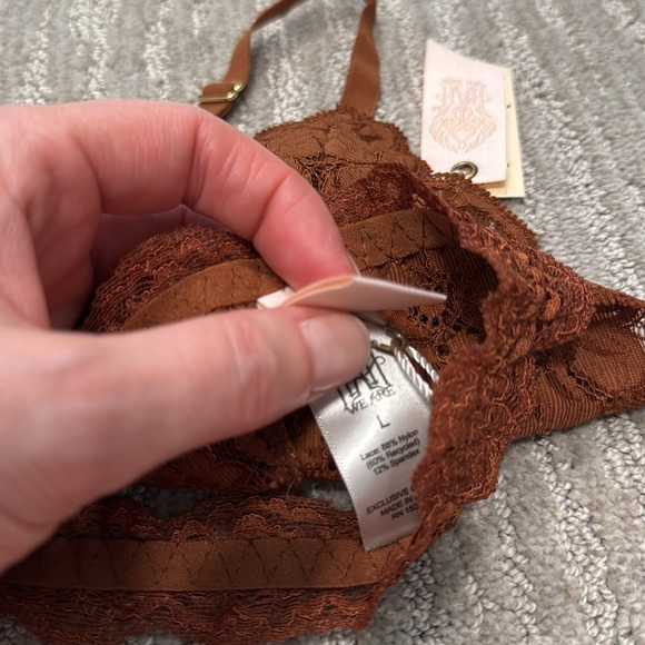 We Are HAH * Free People NWT Chi Bralette & Halter Bra Bundle & Panty Si… - Picture 10 of 12